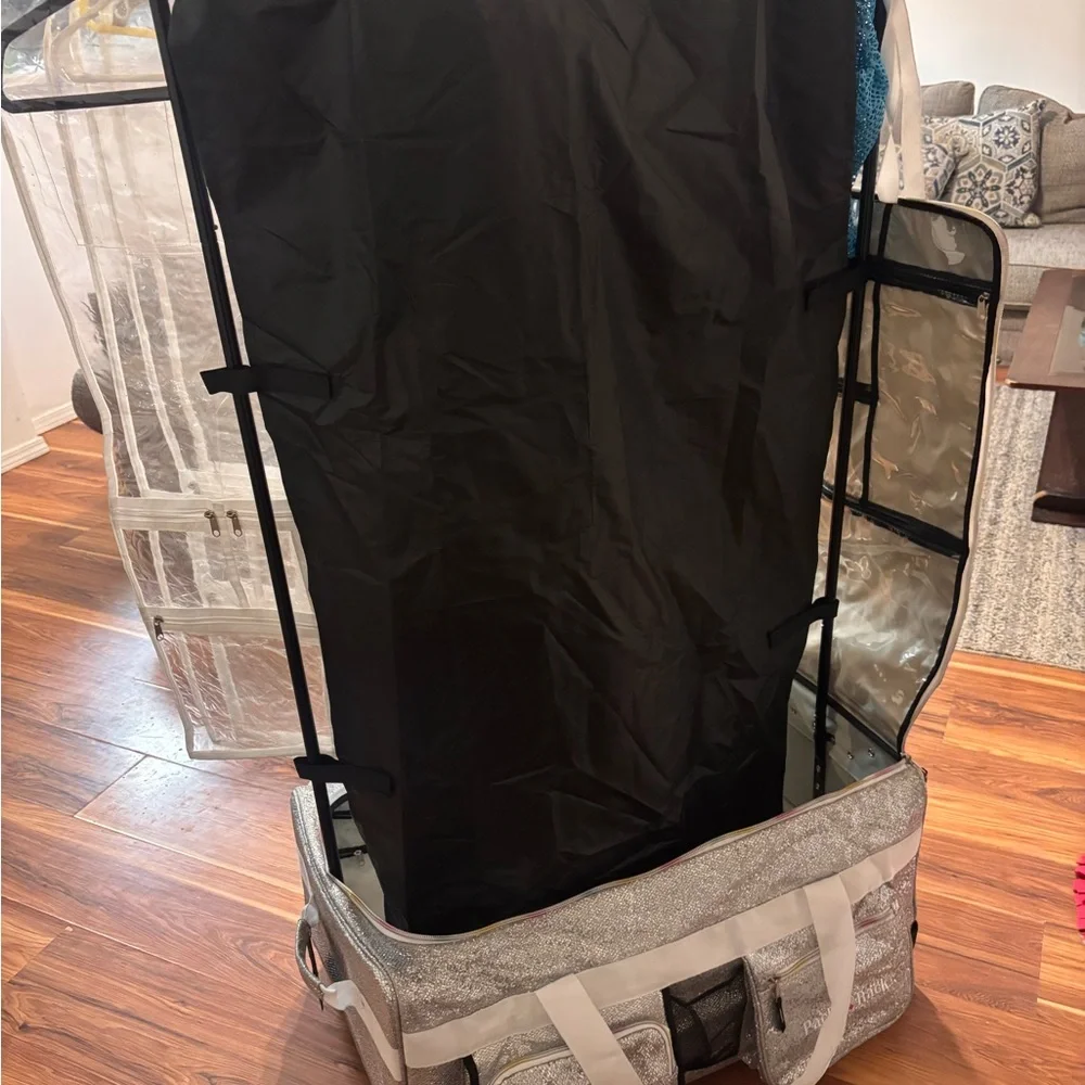 Silver Garment Storage Bag